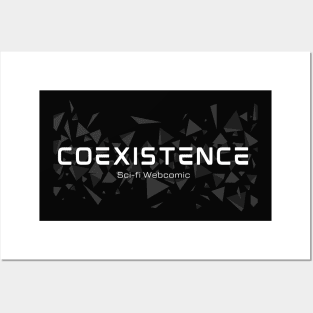 White logo Coexistence Posters and Art